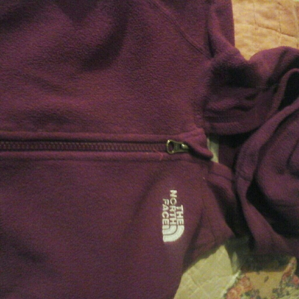 Children fleece north face hoodie